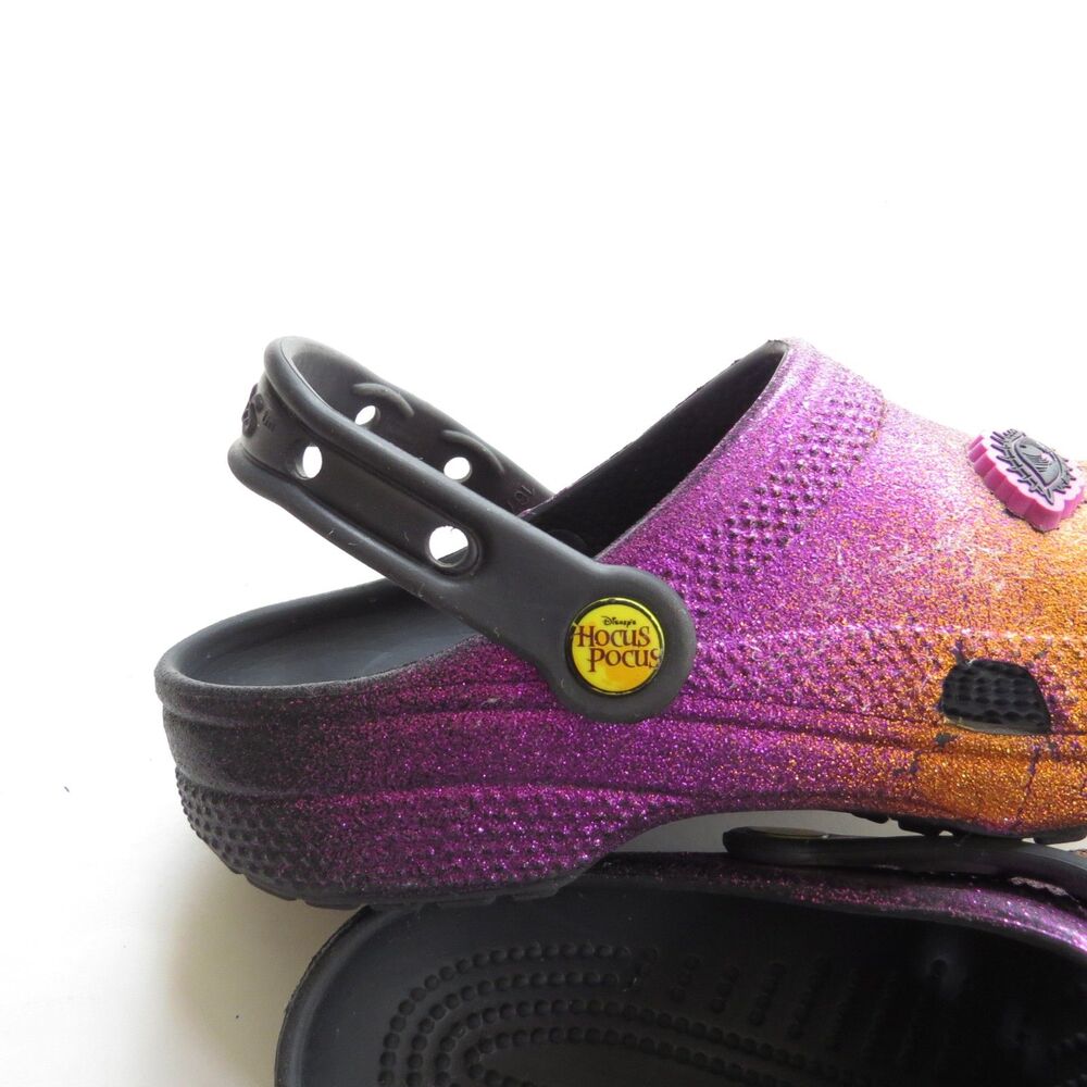Crocs Disney Hocus Pocus Ltd Ed. Classic Clogs  Men 5 Women 7 GUC - Picture 4 of 11
